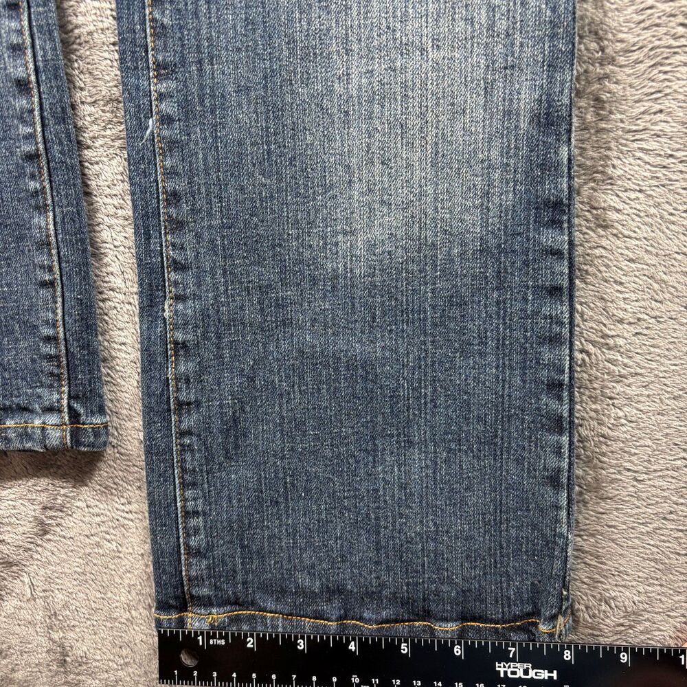 Apple Bottoms Women Jeans NWT Vintage Low Rise Flare Embellished Skulls 5/6 M137 - Picture 12 of 16